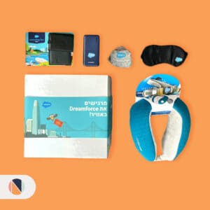 ערכת טיסה ממותגת - מתנה לקיץ