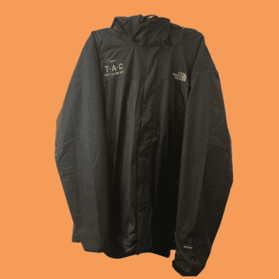 EVOLVE II TRICLIMATE® JACKET - CHECK POINT SWAG color black background color orange