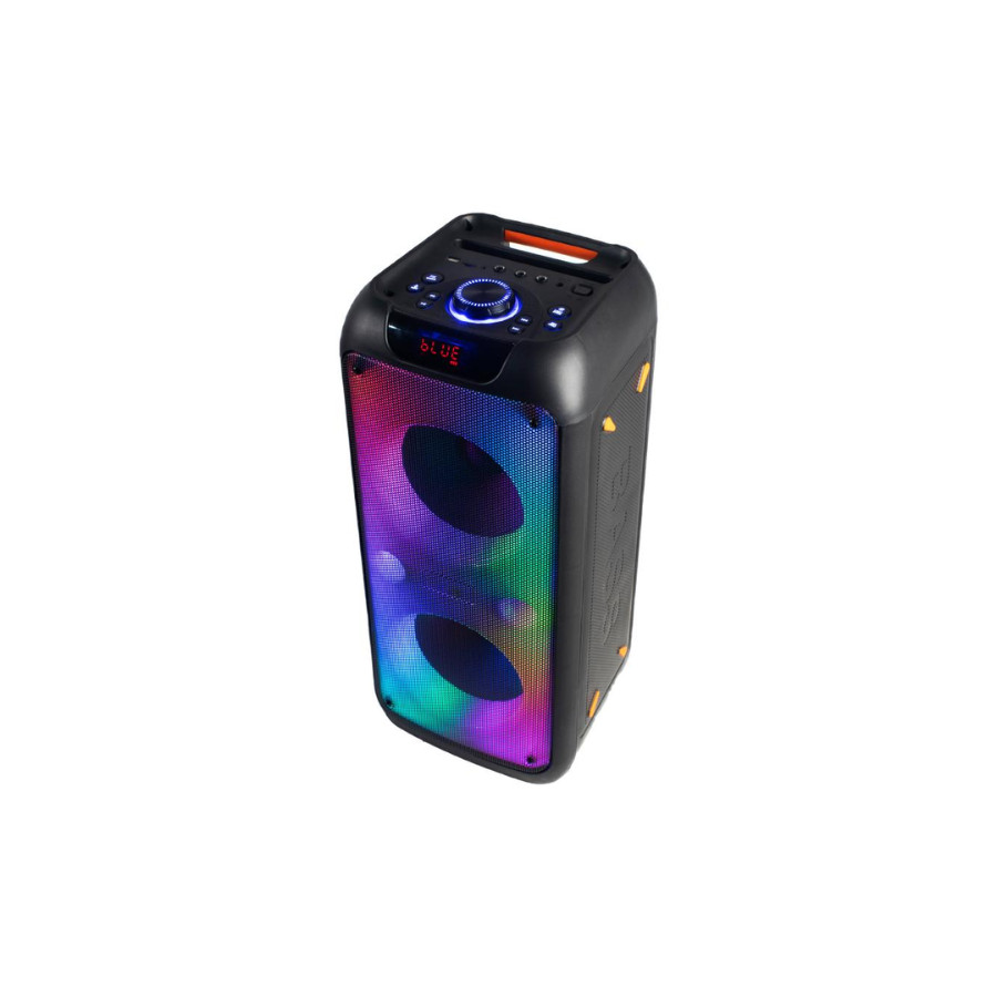 רמקול נייד 2500W עם מיקרופון אלחוטי – תמונה 2