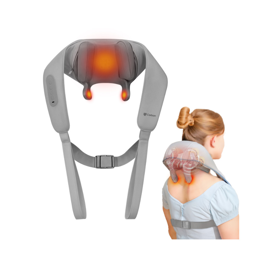חגורת עיסוי שיאצו אלחוטית 4D עם חימום – תמונה 3