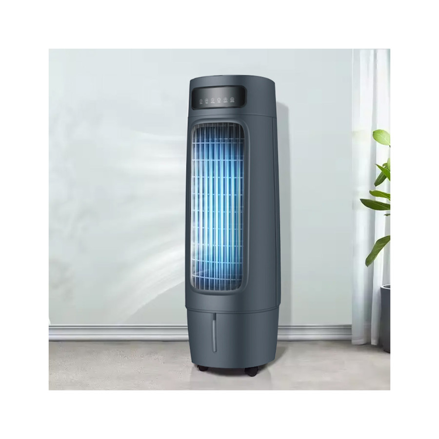 מצנן אוויר דיגיטלי ועוצמתי150W עם מיכל מים גדול 18 ליטר – תמונה 2